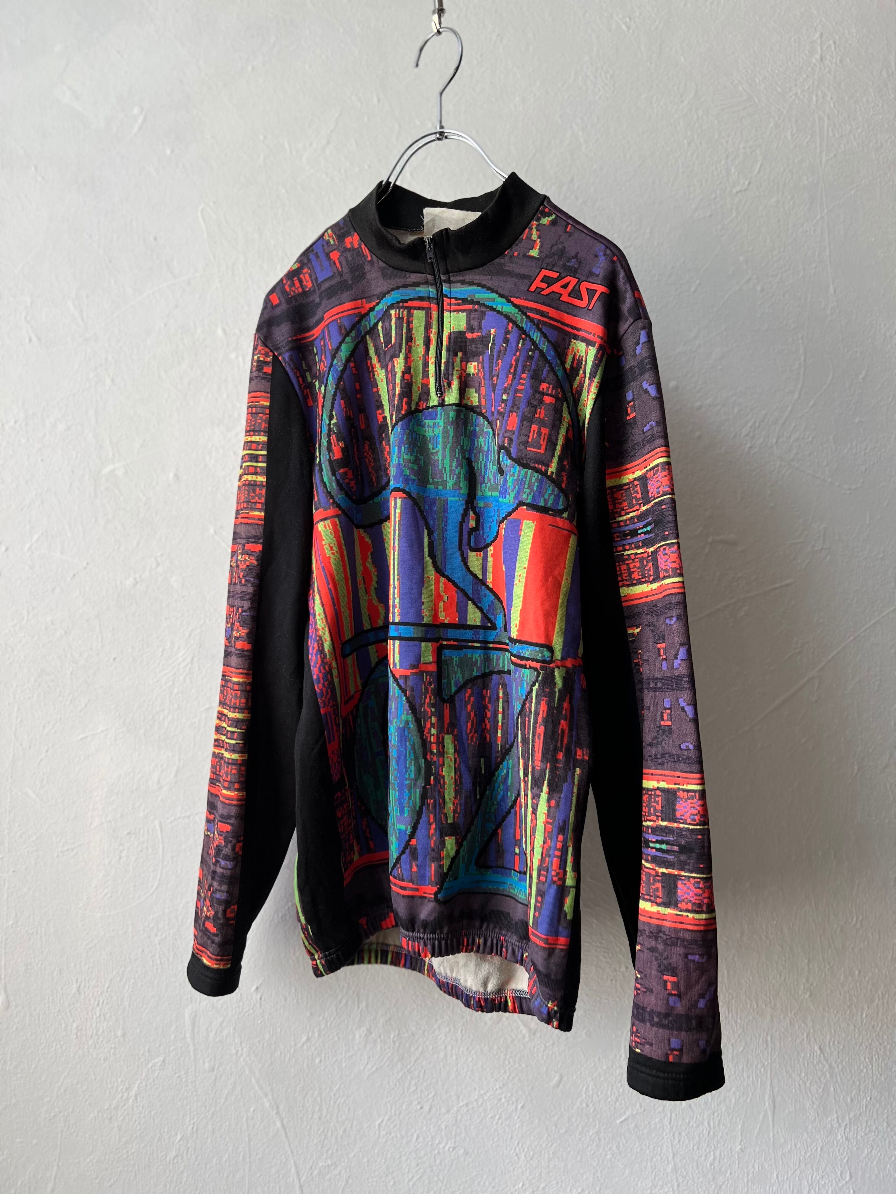 【unisex】ITALY FAST cycling Tops vintage