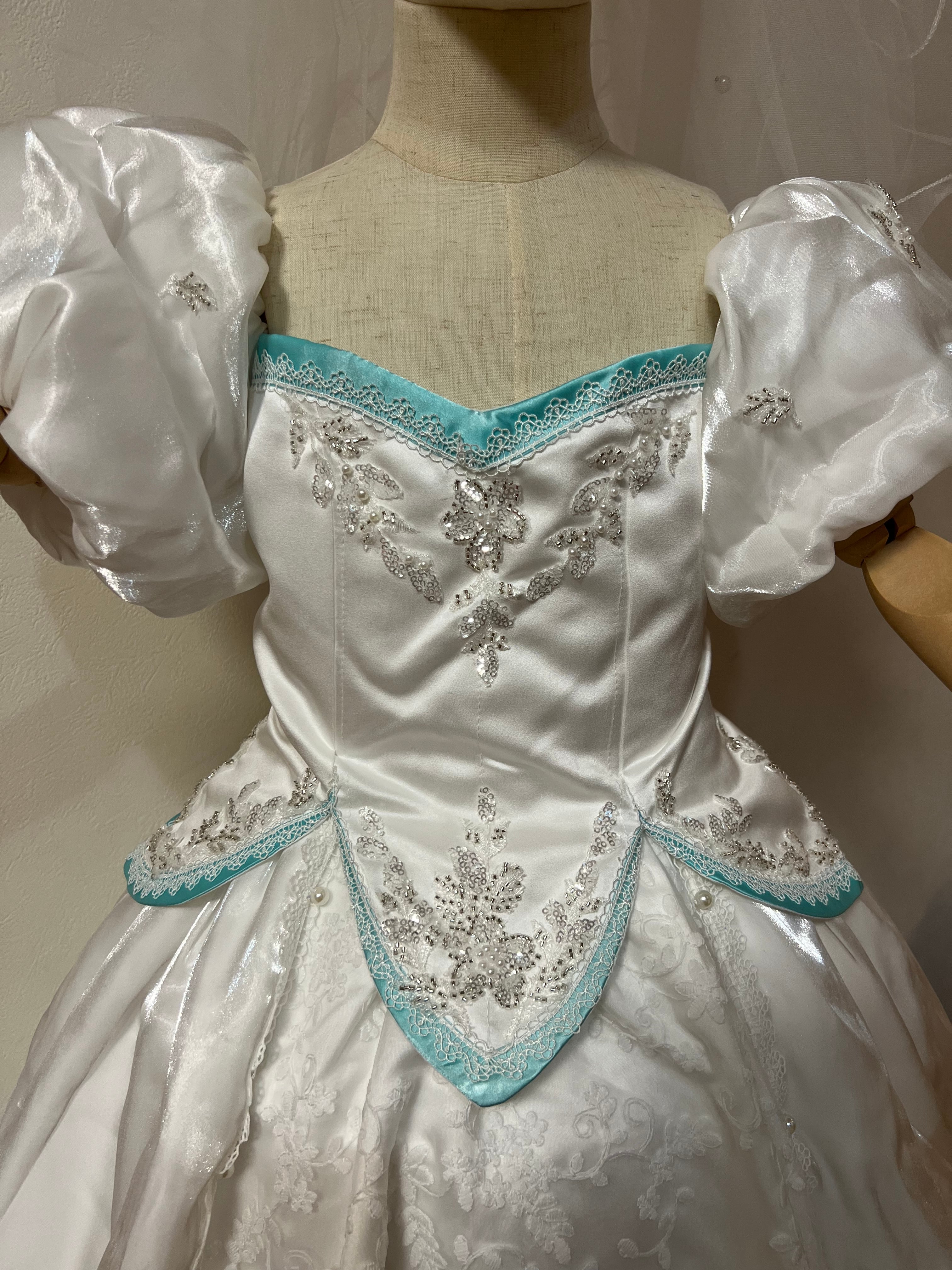 ディズニー アリエル ウェディングドレス キッズ服 ドレス ディズニー アリエル ウェディングドレス キッズ服 ドレス