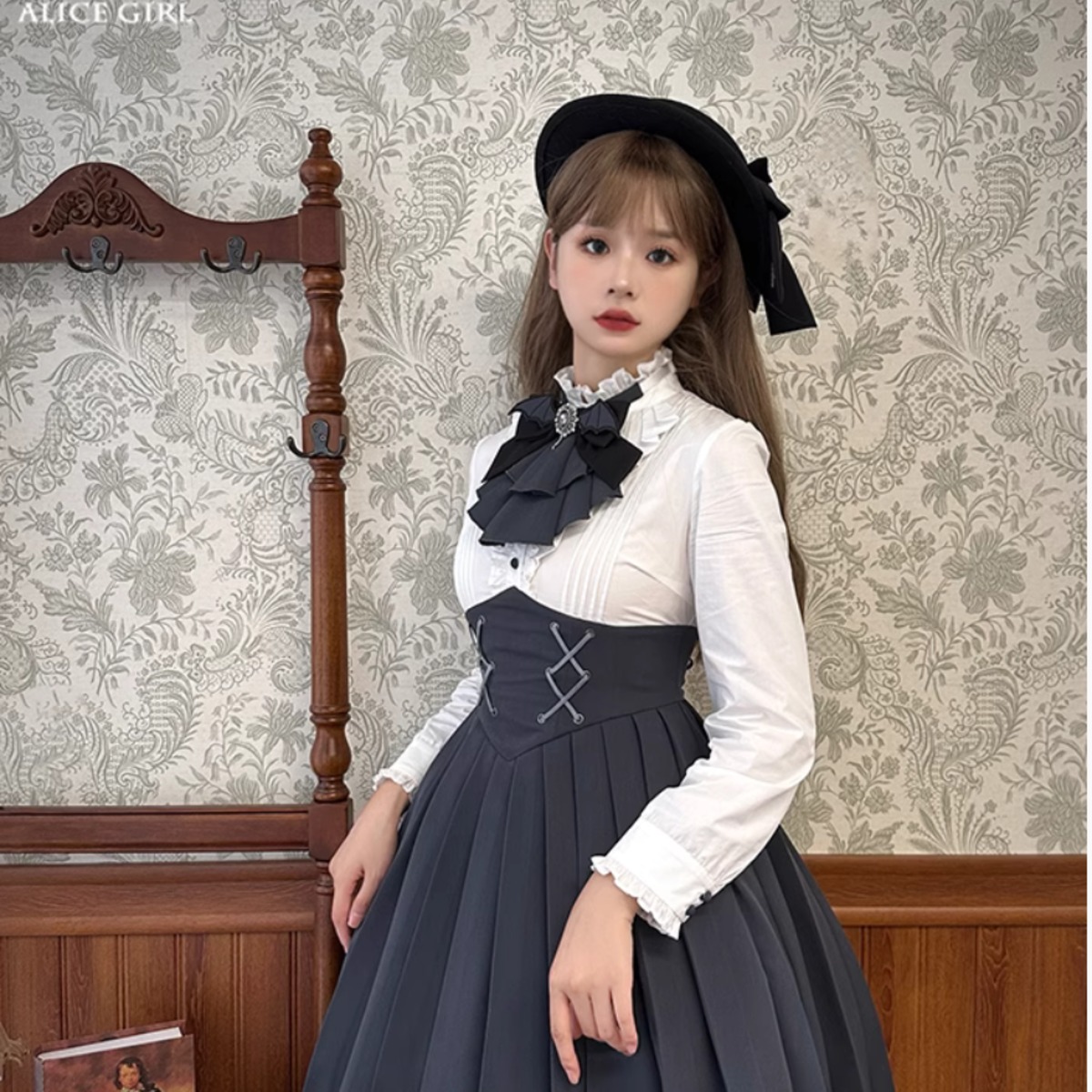 中華ロリータ　Alicegirl 楽天市場】中華風 ロリータ チャイナドレス ワンピース Aライン Lolita