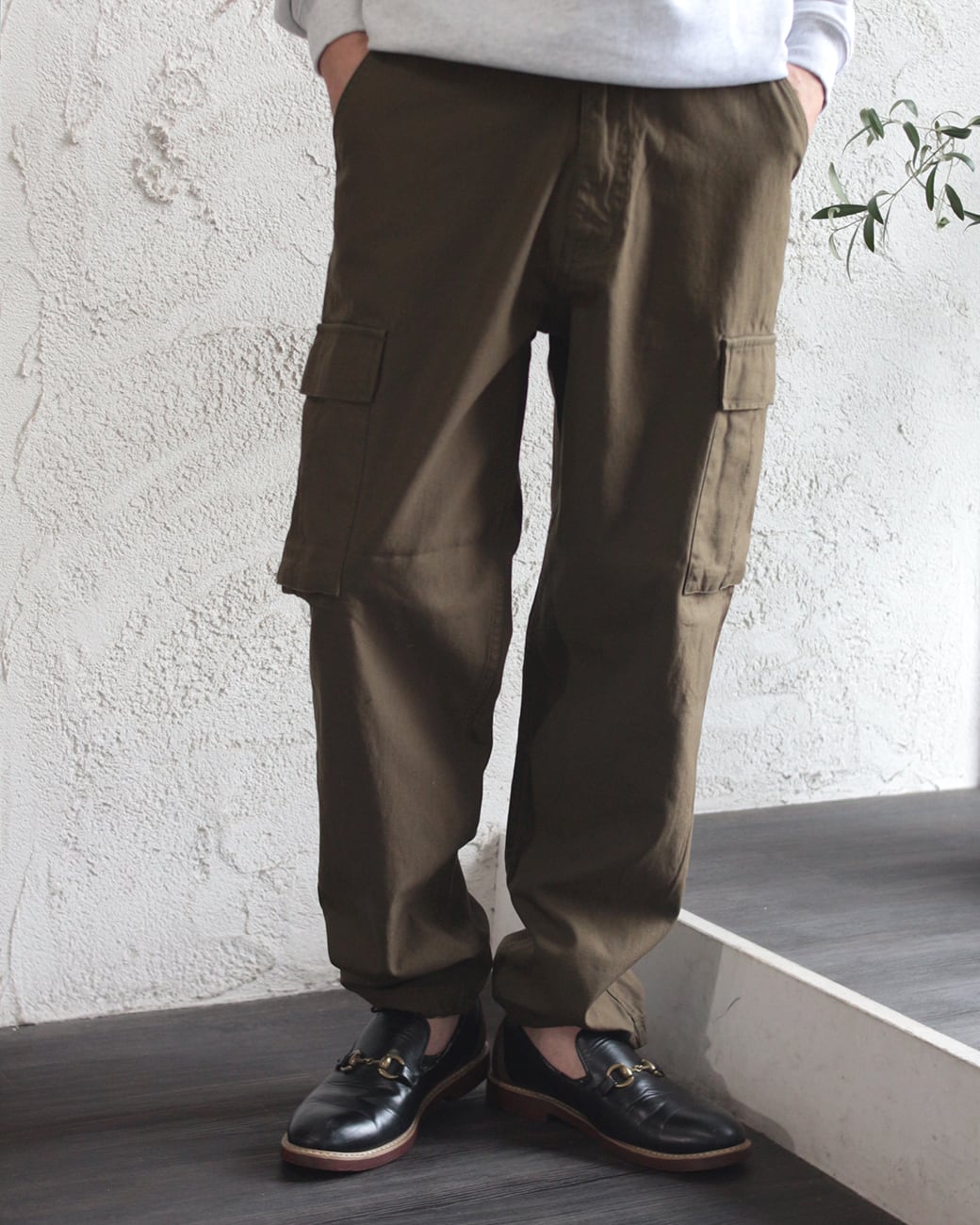 MinoriTY】LLサイズも入荷！ワイドシルエット カーゴパンツ ミリタリー