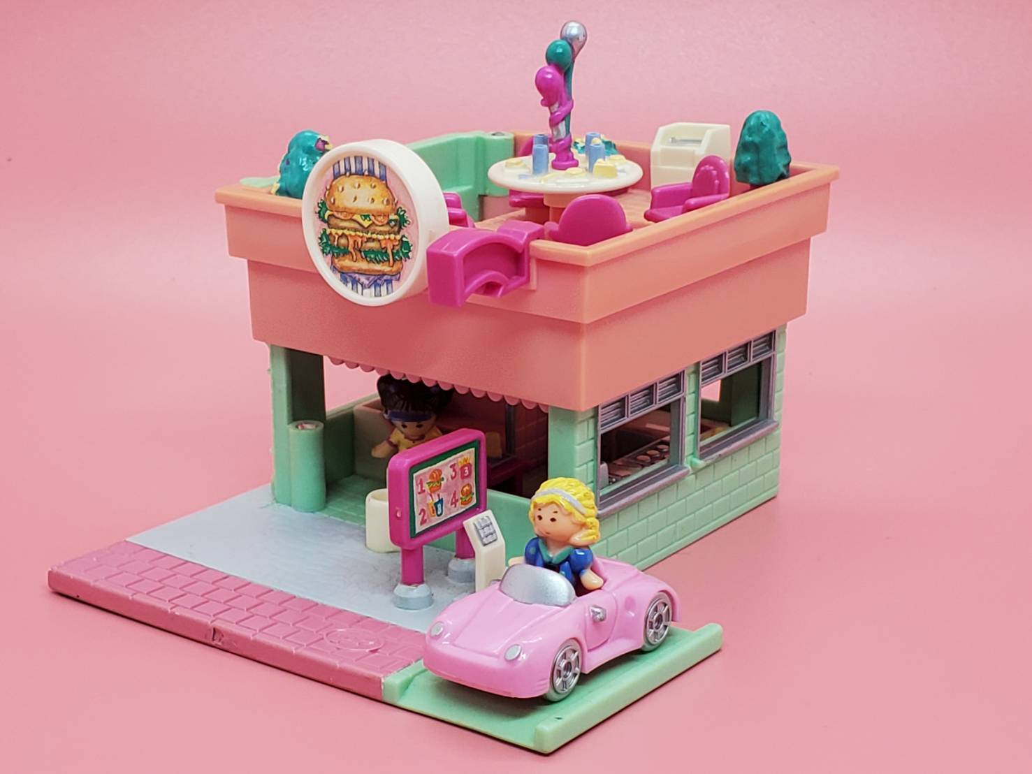 ドライブスルーハンバーガーショップ 完品 1994年ポーリータウンシリーズ