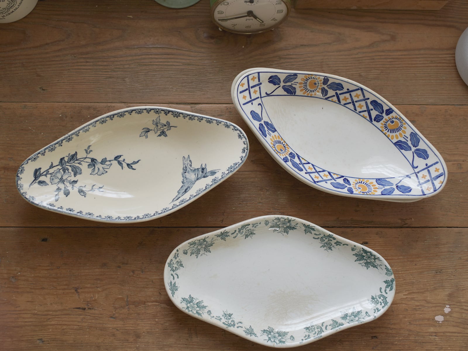 Terre de Fer 上品な絵柄のラヴィエ フレンチブロカント