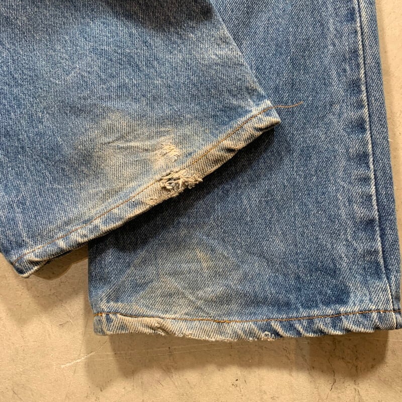 80's Levi's リーバイス 519-0217 デニムパンツ ストレート オレンジ