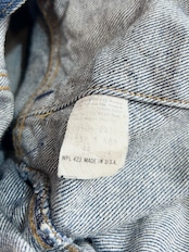 80s Levi’s 70506 DENIM JACKET MADE IN USA Size 48