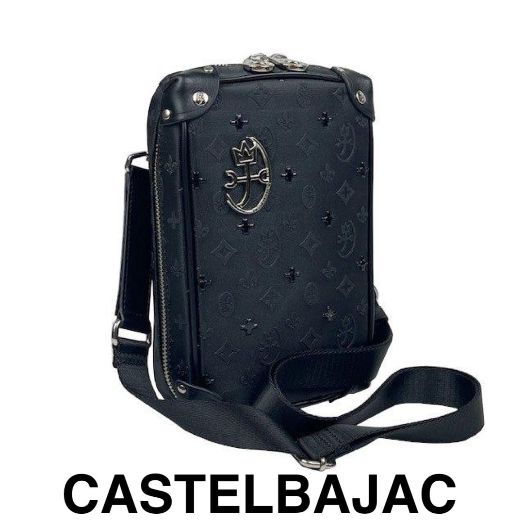 カステルバジャック　CASTELBAJAC　縦型ミニショルダーバッグ　057121-2　クロ