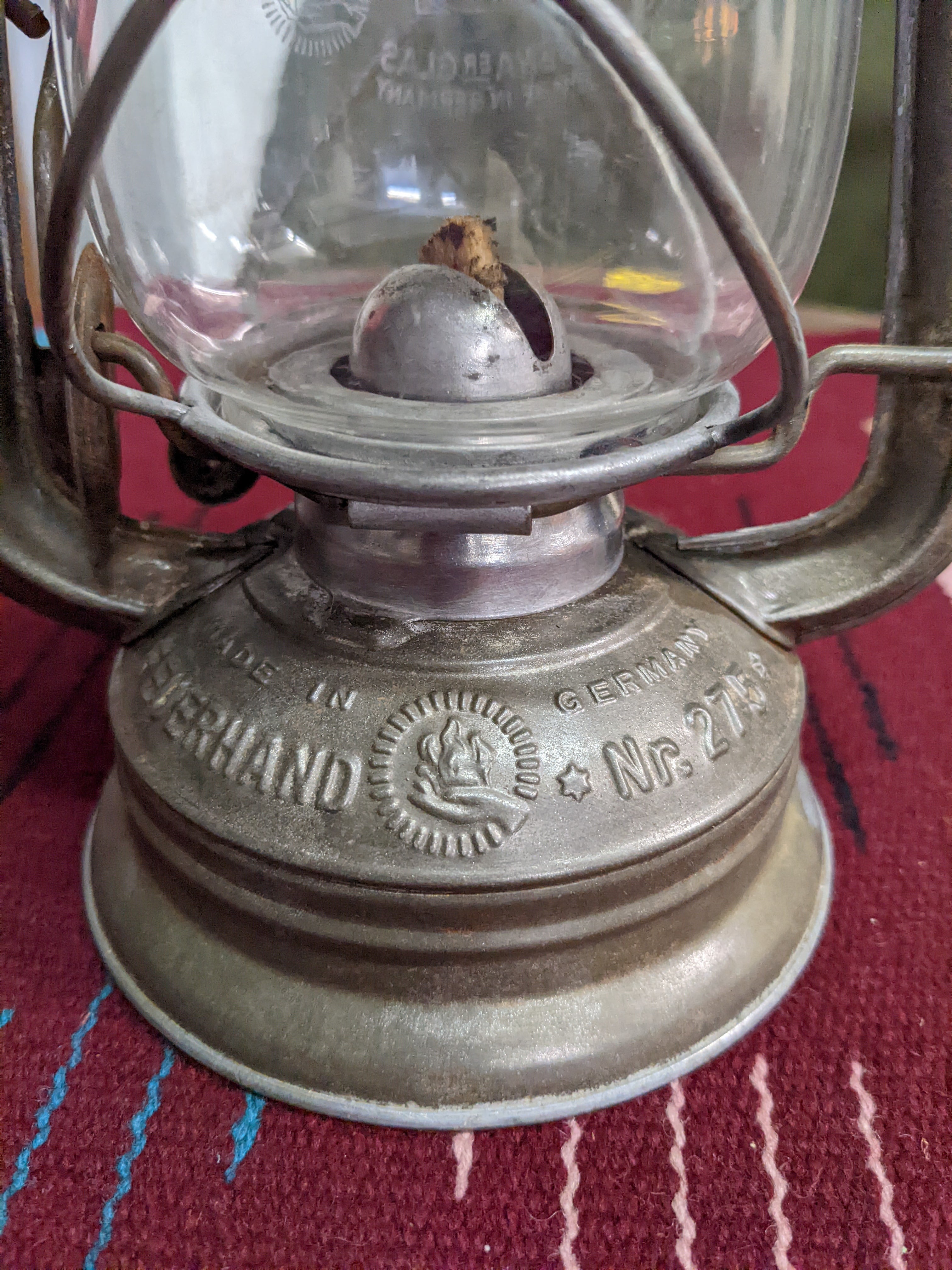 希少な戦前モデル> Vintage Nier Feuerhand 275 Lantern Lamp 希少な戦前モデル> Vintage Nier Feuerhand 275 Lantern Lamp