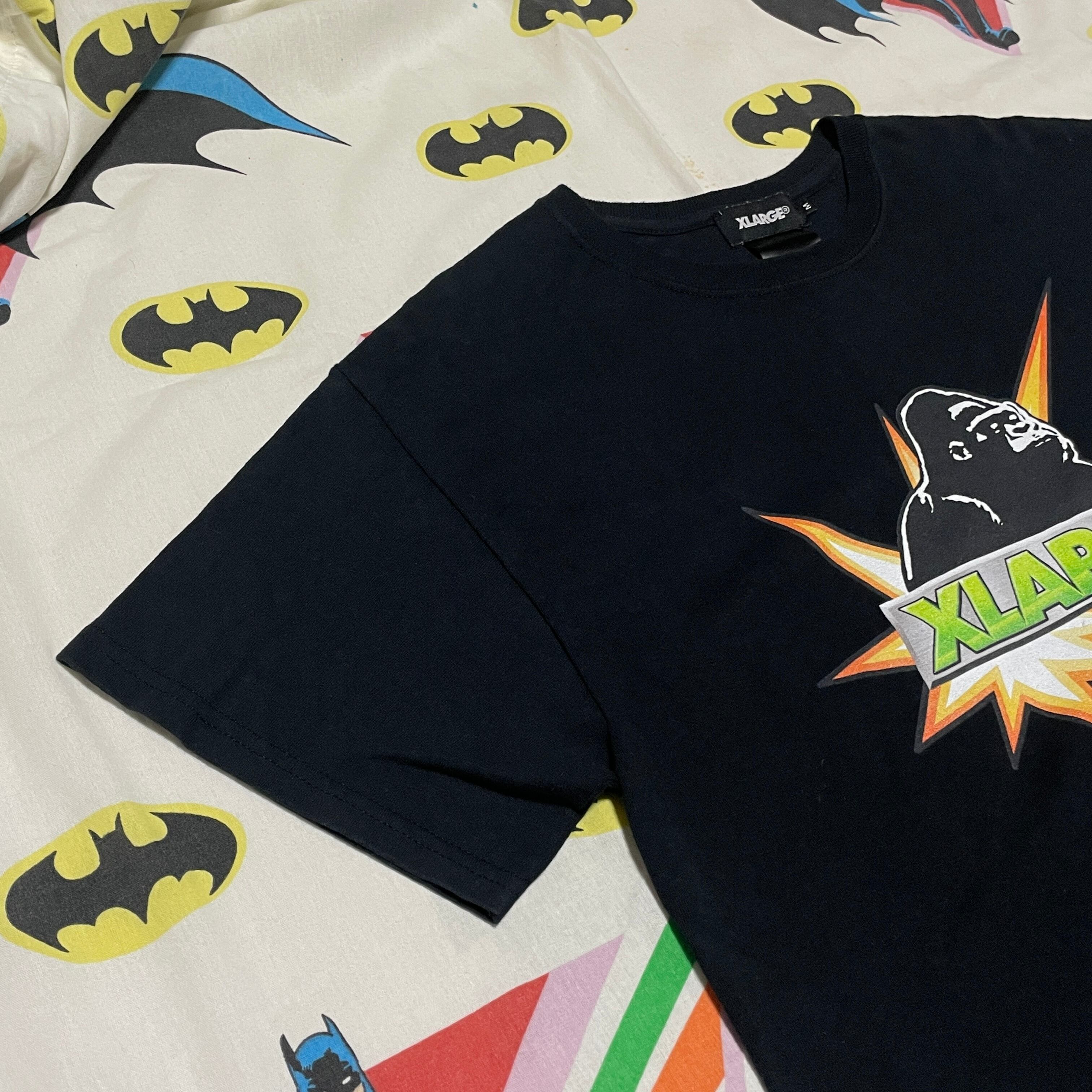 X-LARGE エクストララージ Tシャツ モンスト コラボ 黒 ブラック