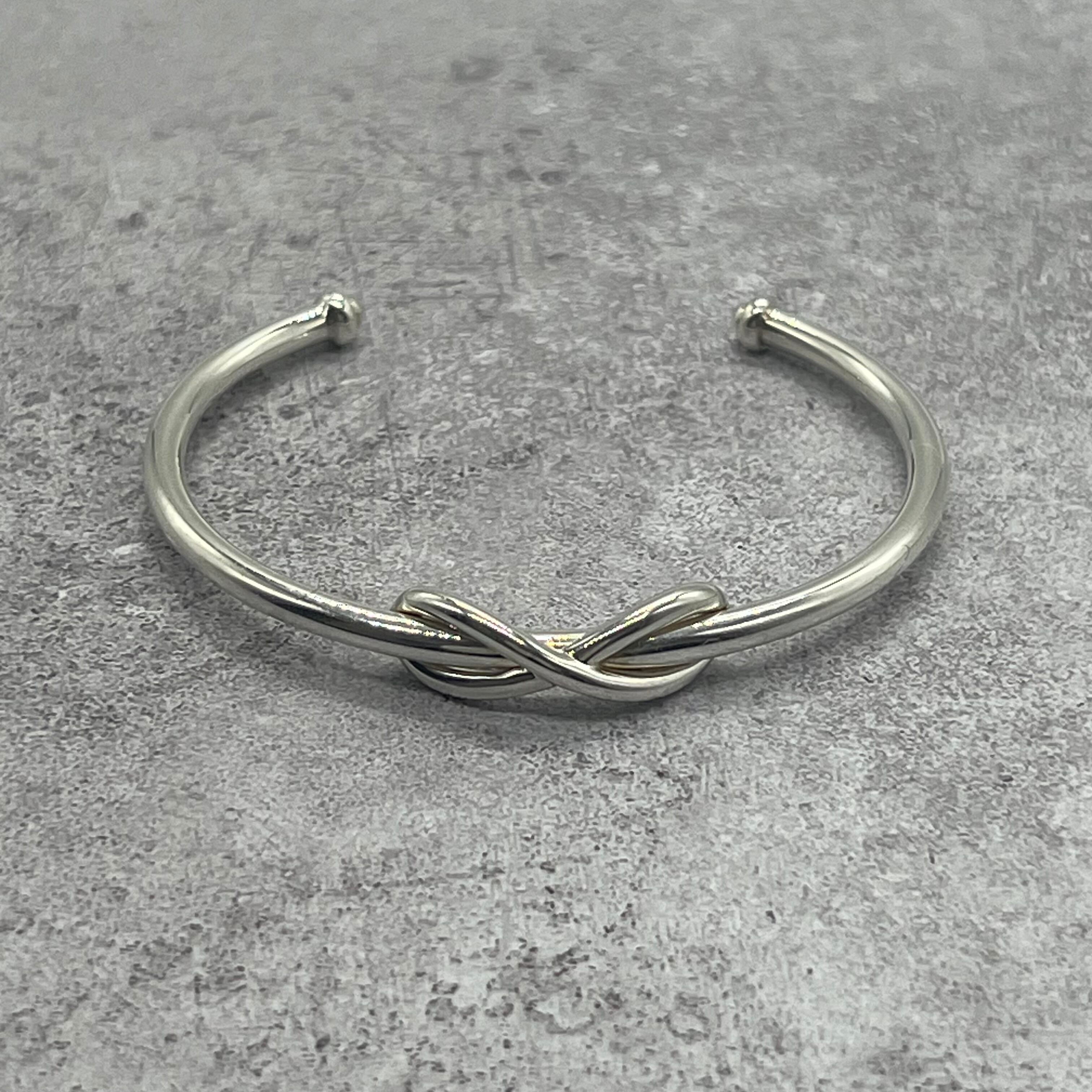 ティファニー TIFFANY&CO インフィニティ カフ バングル AG925