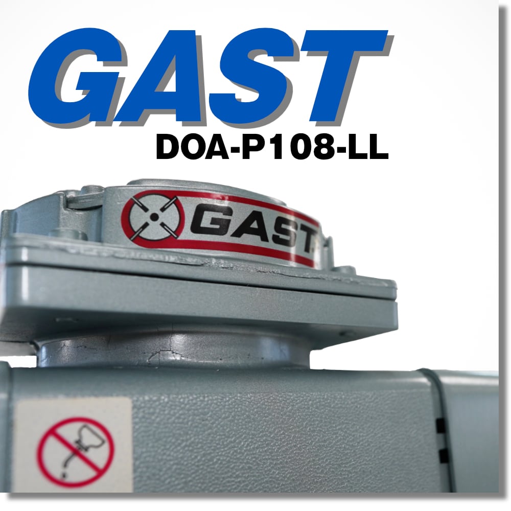 限定品 】GAST社製 ダイヤフラム式真空ポンプ | Kowa Emtech Online Shop