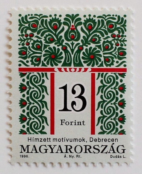 刺繍 13F / ハンガリー 1996