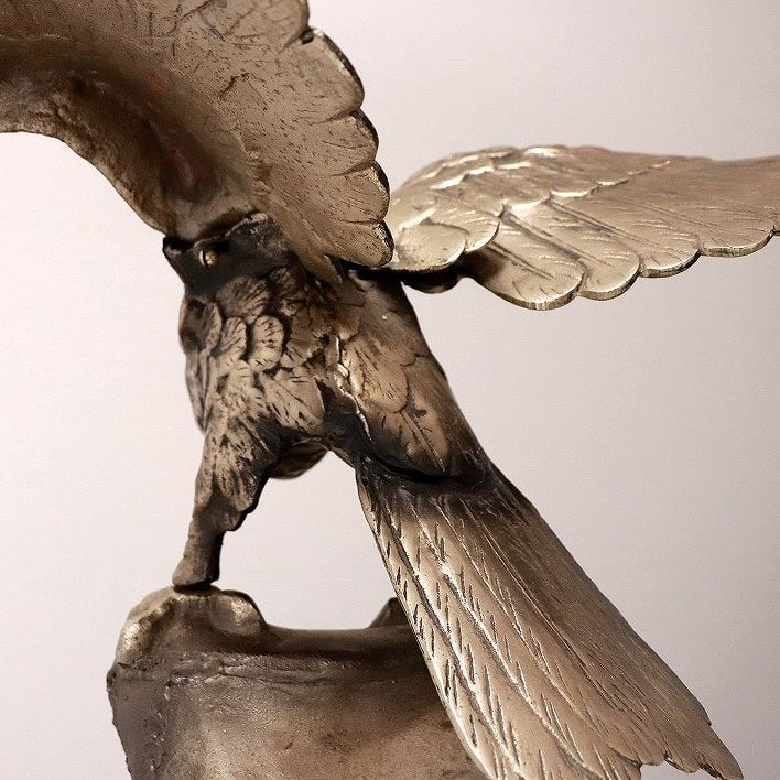 金属製・鷲・鷹・鳶・置物・No.170804-01・梱包サイズ180 | リサイクル