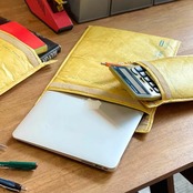ダルトン(Dulton) パデッド エンべロープ バッグ for 13 インチ ラップトップ グレー 耐久性にPCケース 13インチ用 封筒 耐水 軽い 高さ340mm 幅260mm Y925-1247MGY