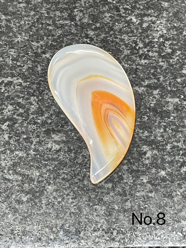 めのう製かっさプレート