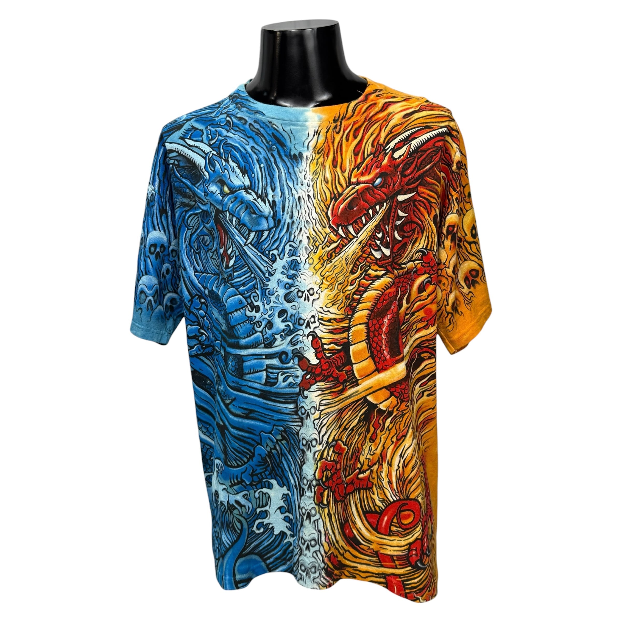 90s LIQUID BLUE DRAGON リキッドブルー Tシャツ LIQUID BLUE】リキッドブルー 