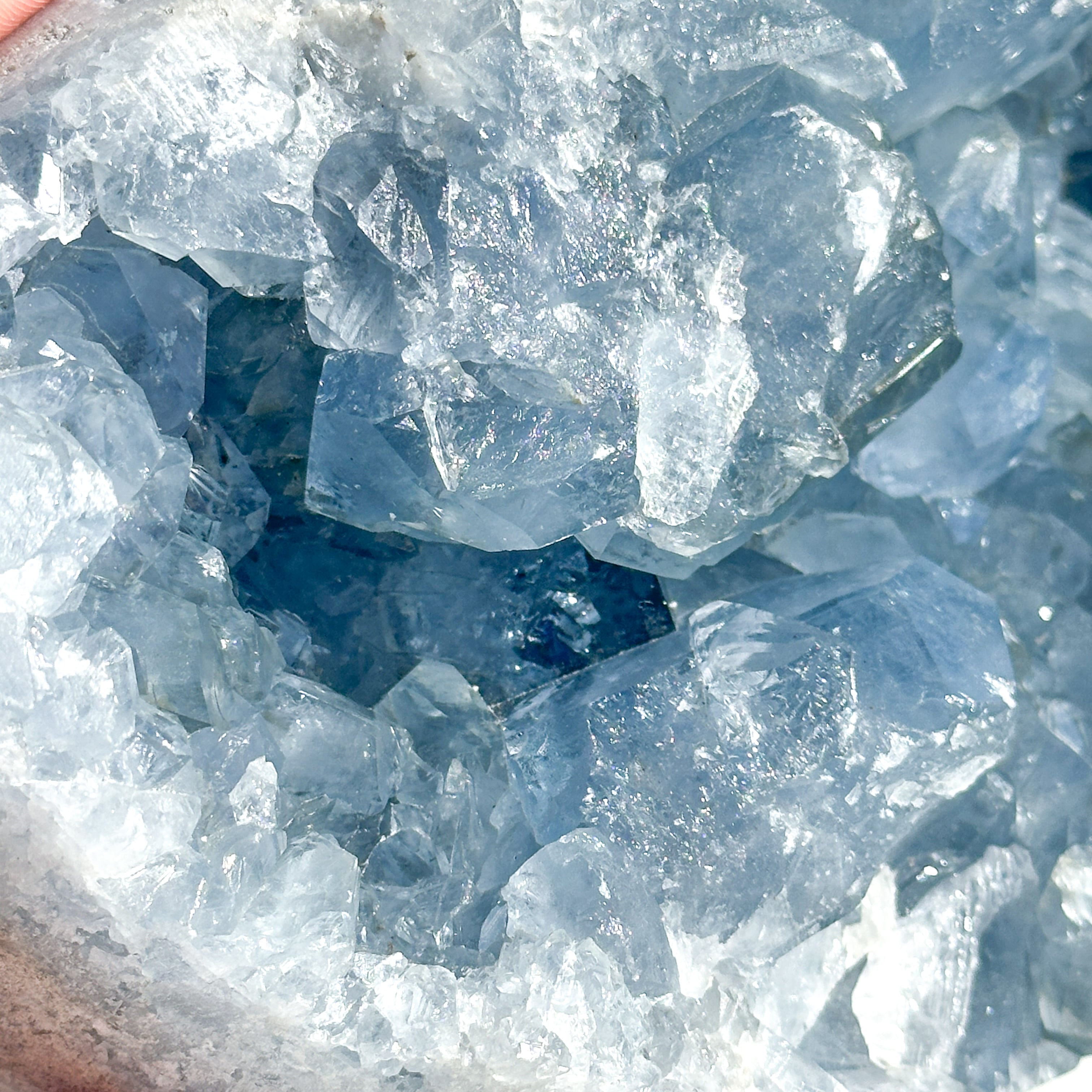 Bigセレスタイト 原石 41◇ Celestite ◇天然石・鉱物・パワーストーン