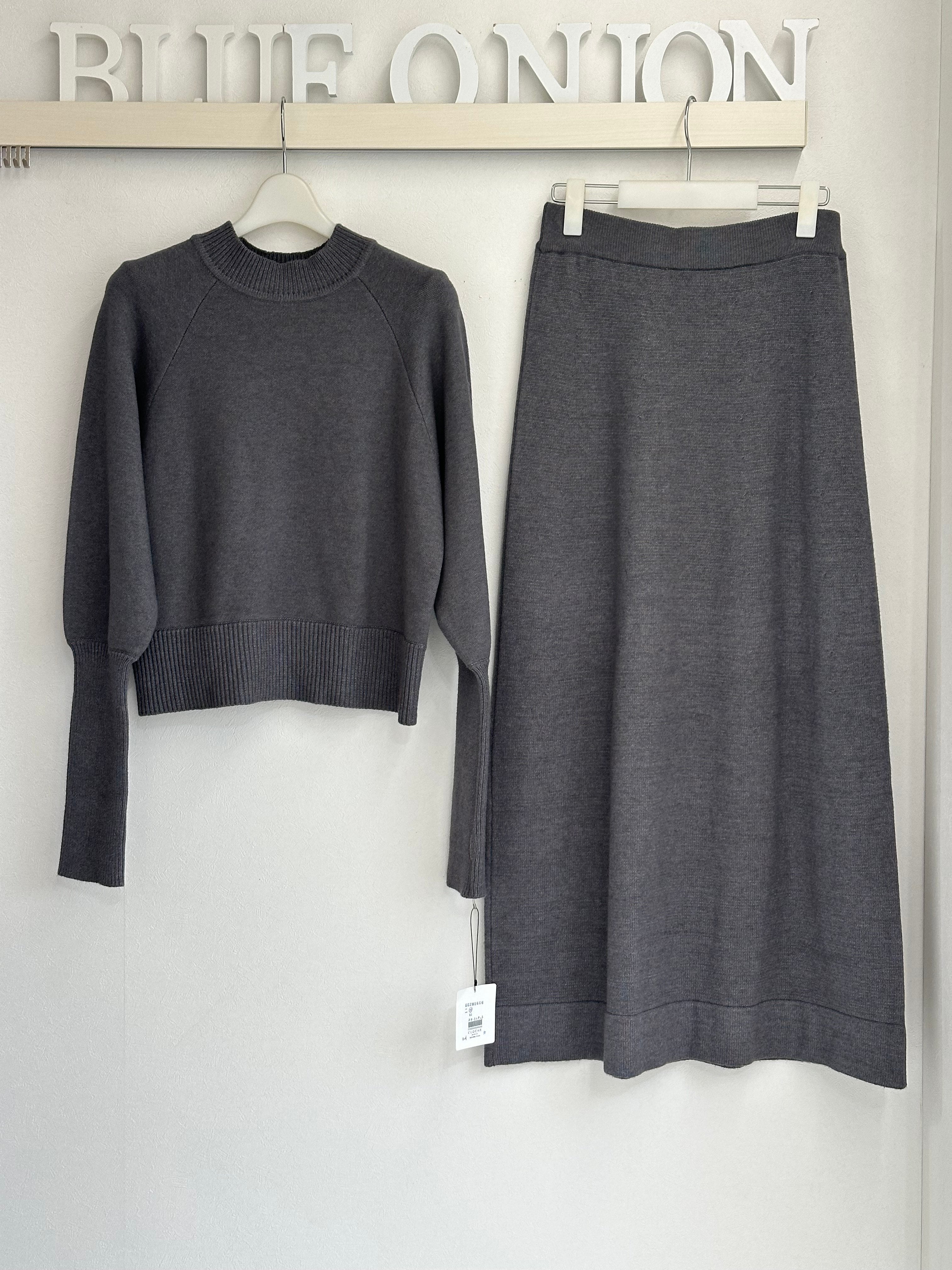 ニットスカートセットアップ 552-85656 CLOCHE クロッシェ hwyl