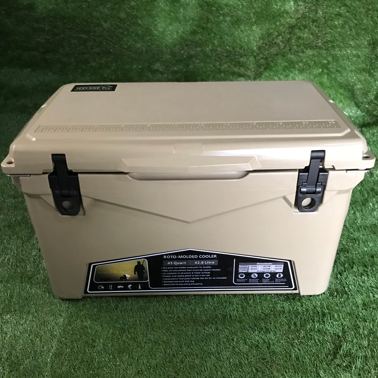 新品 アイスランドクーラー サンド Iceland 45QT クーラーボックス