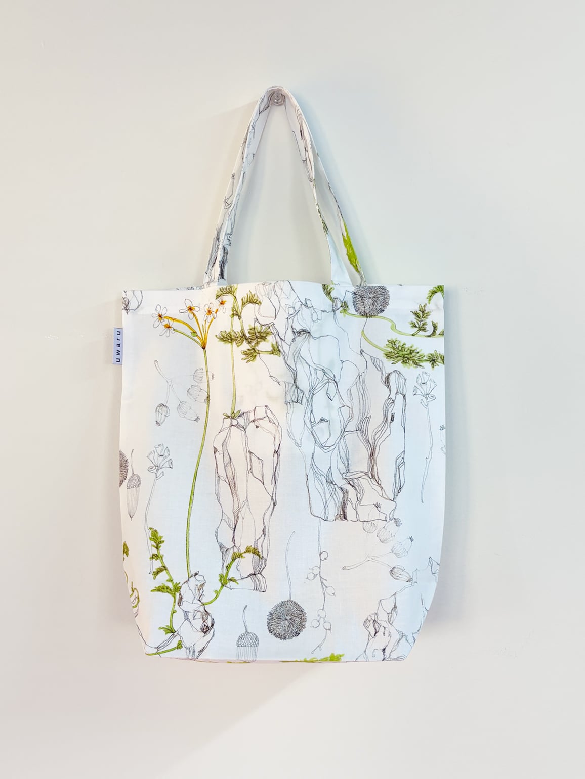 triste - off white - ポケットトートバッグ