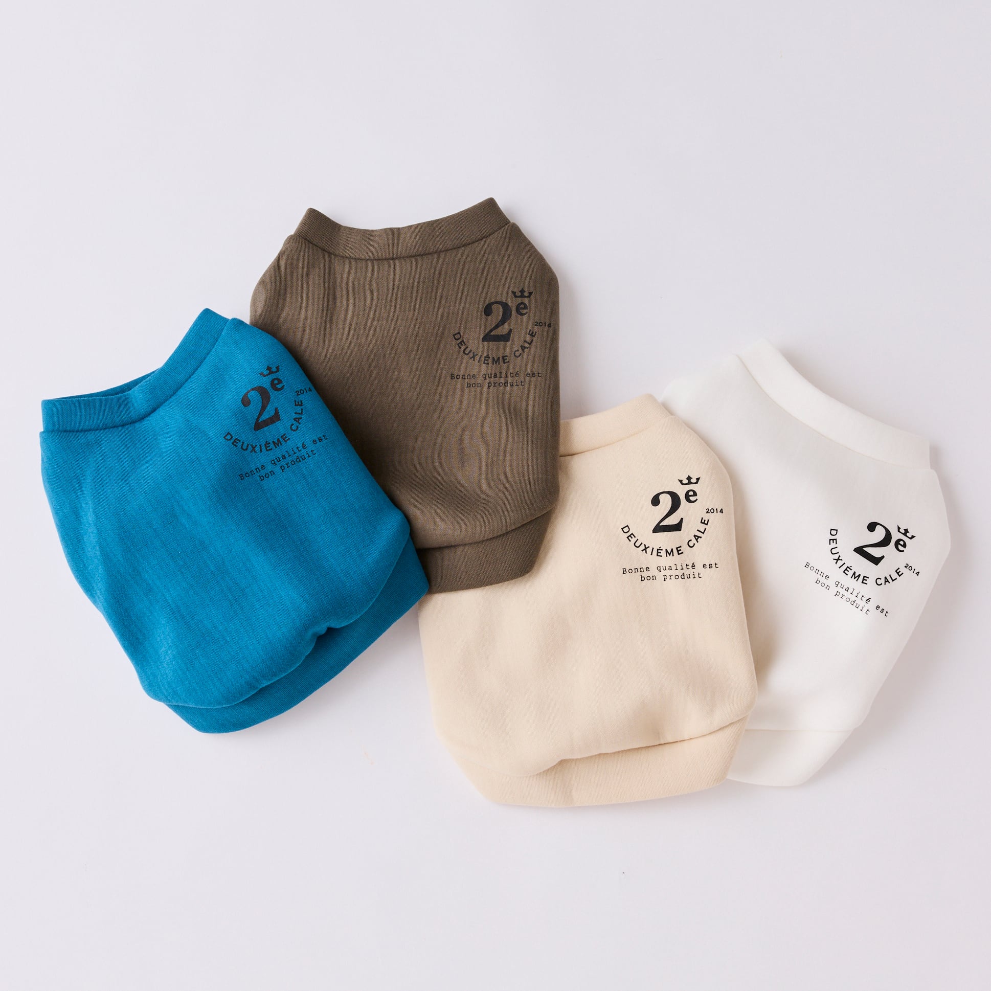 familiar トレーナー グレー 男の子犬イラスト トレーナー