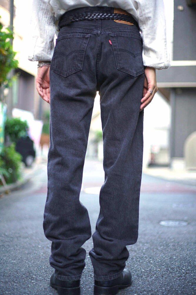 Levis 501 Black [Levis 501-0660 Made in USA] [1990s] Vintage Black
