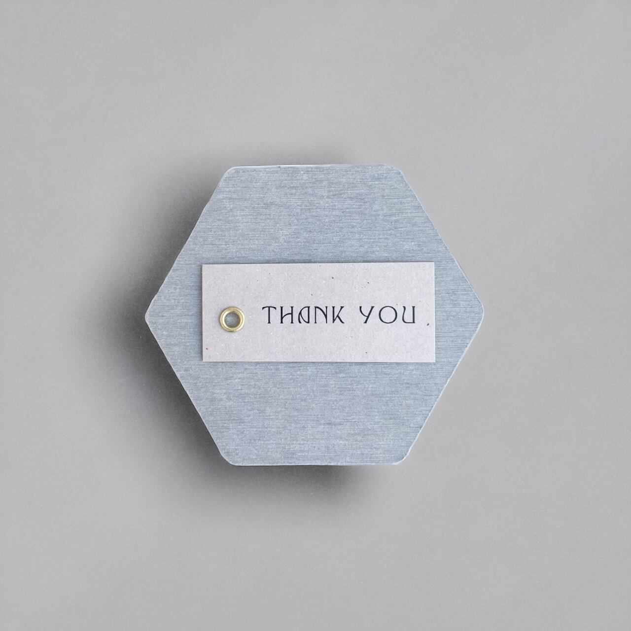 ハトメ付きThank you タグ | Andi.design