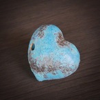 ハートの花入れ mixed blue no.5