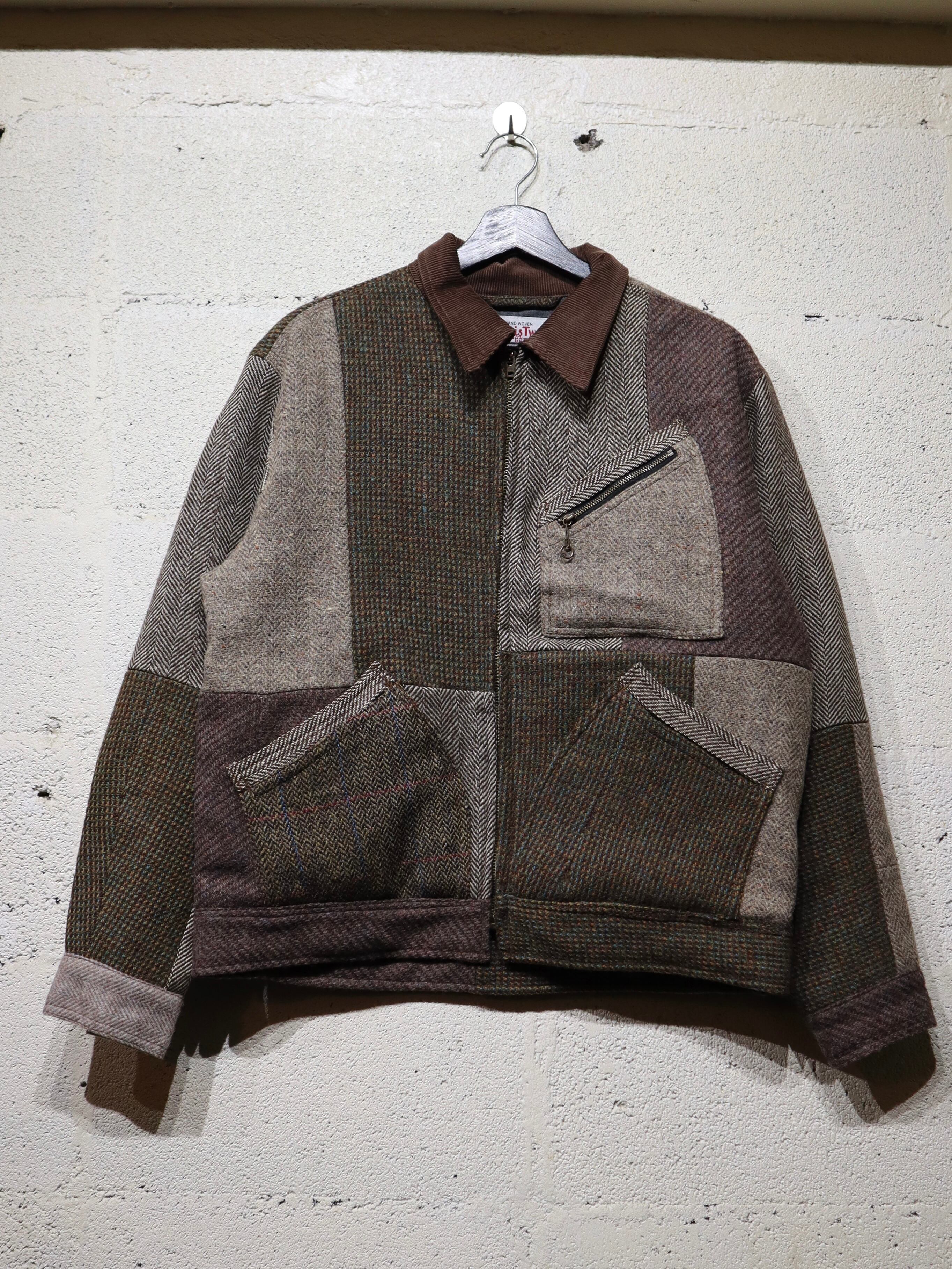 Harris Tweed Sports jacket(91B) BROWN サイズ0 B-4