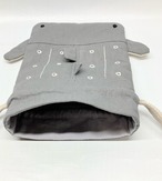 ジンベエザメ　巾着袋　小｜とりさん工房ーかわいいハンドメイドポーチ