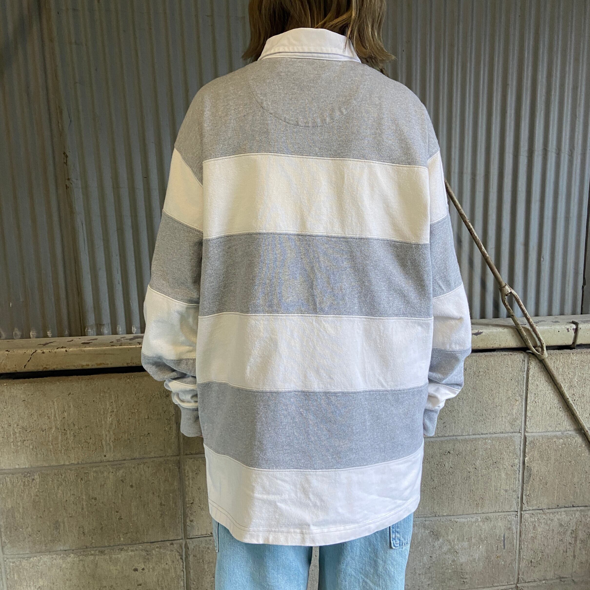 Polo by Ralph Lauren オールドラルフローレン ボーダー ラガーシャツ
