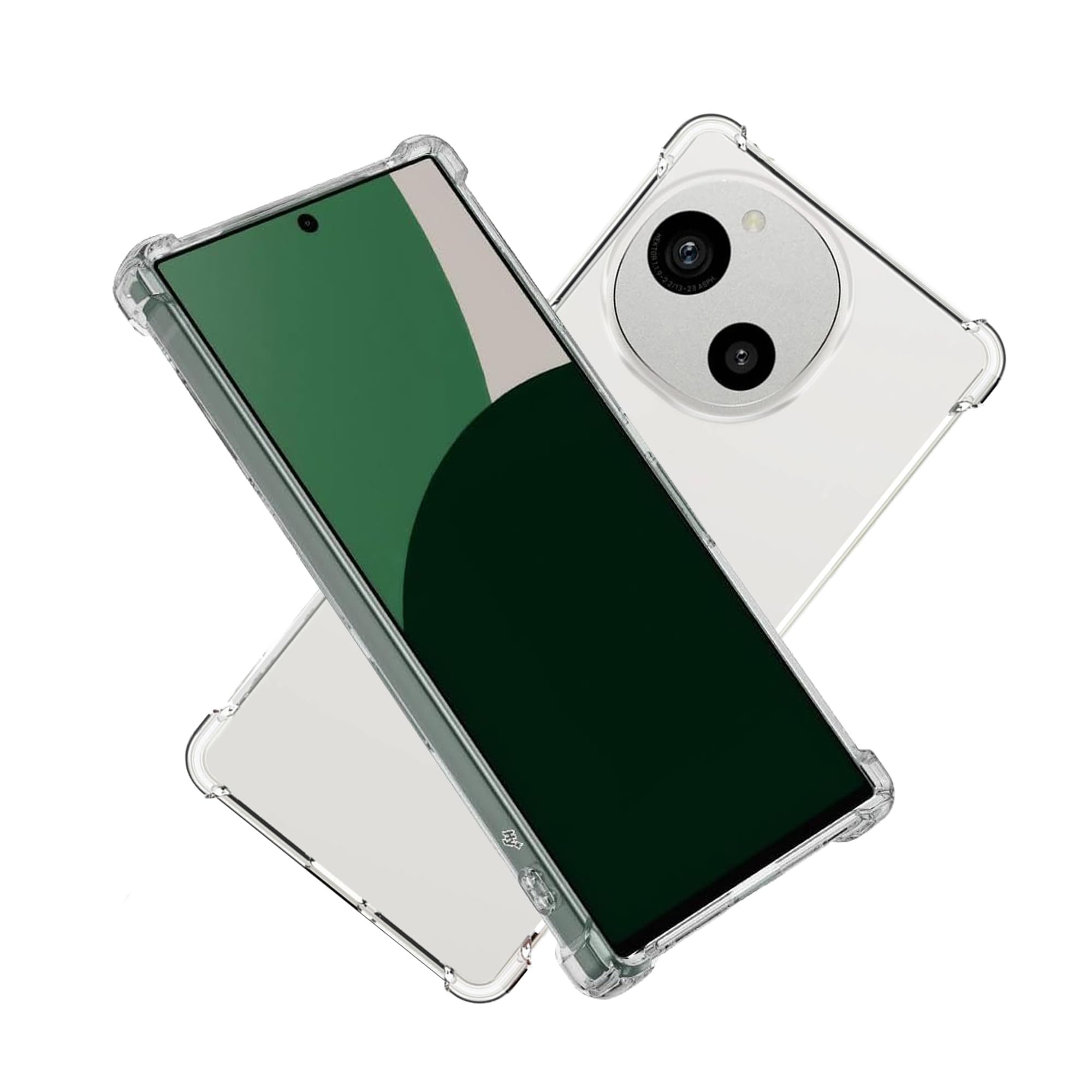 Briacicell For Aquos R9/SH-51E/Aquos R10/SH-51F 用の ケース クリア 全透明 TPU SH-51E SH-M28 用の ケース 耐衝撃 四隅の厚 指紋防止 擦り傷防止 落下防止 耐水 耐衝撃 黄変しにくい 防塵 薄型 柔らかい手触り
