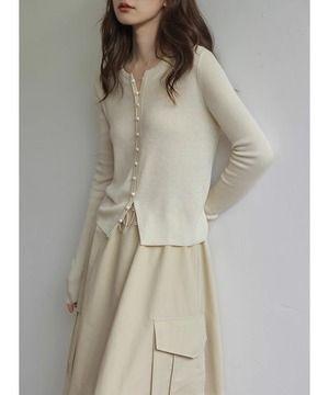 スリムニットガーディガン【t-10409】