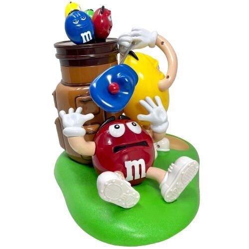 中古】【ほぼ新品】M&M's Mulligan Ville Candy Dispenser BOX入り