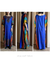 vibrant ethnic print import dress-5149-8