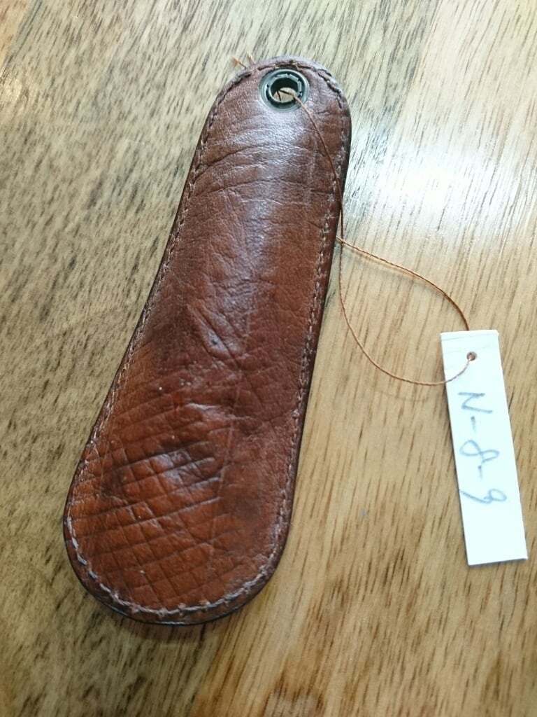 1786ロシアンカーフ ポケットシューホーン | FREAK LEATHER ARTISAN