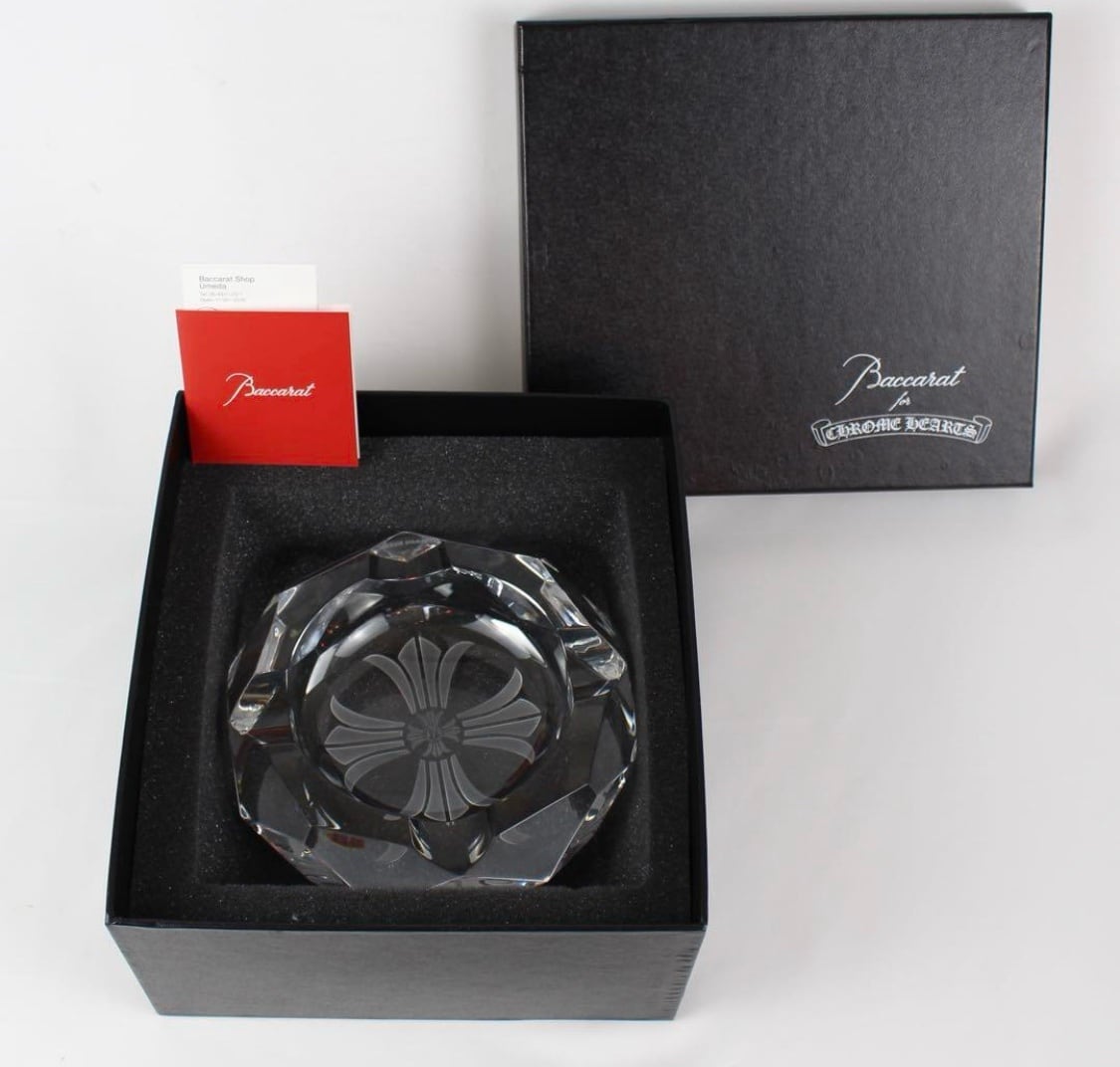 CHROME HEARTS クロムハーツ × バカラ Baccarat CIGARETTE ASHTRAY
