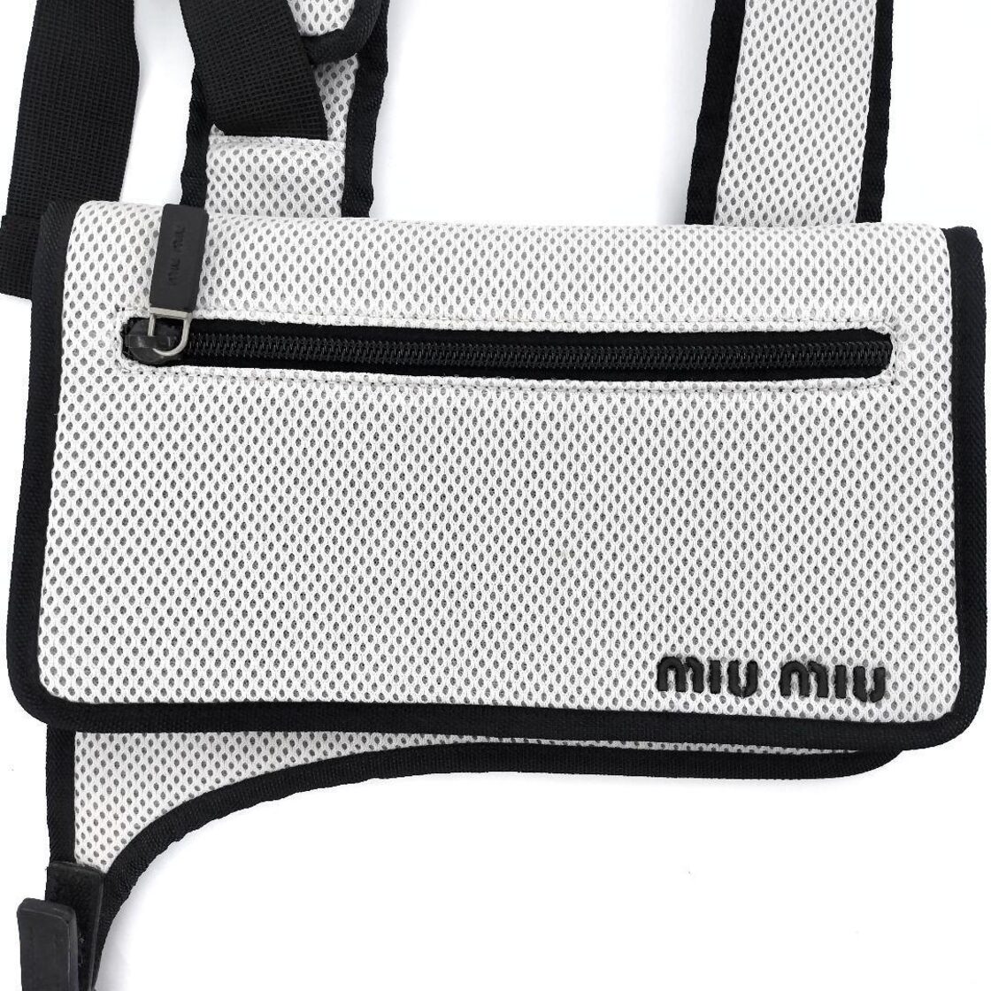 希少&極美✨ ミュウミュウアーカイブ 90s 初期 ボディ ショルダー  