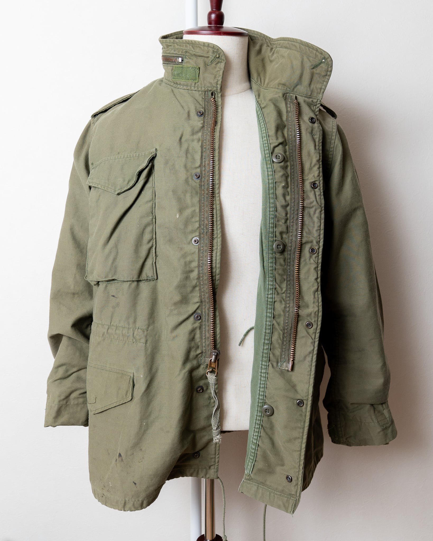 U.S.Army 80's M-65 Field Jacket 3rd Model OG-107 M-R 