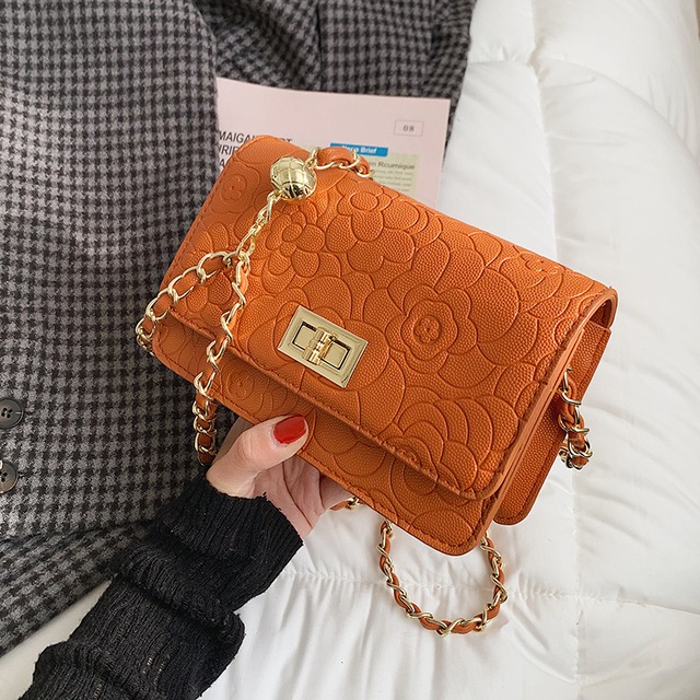 ウィンターチェーン 冬物 スクウェア メッセンジャーバッグ 手作りハンドバック29075357989