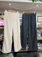 サイドライン入りフリースパンツ