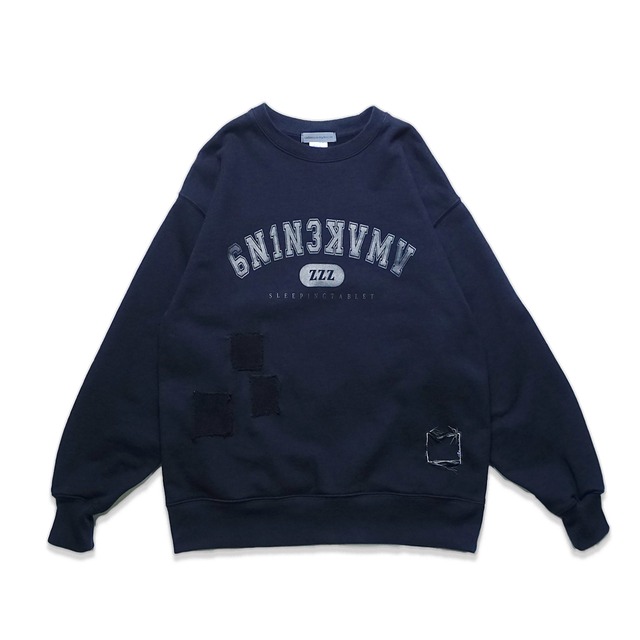 PUZZLE [ REVERSE/STITCH CREW SWEAT ]
