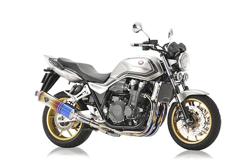 CB1300SF/SB（'21～）【8BL】 ワイバンR シングル Sタイプ チタンドラッグブルー[WH48-S1SD]