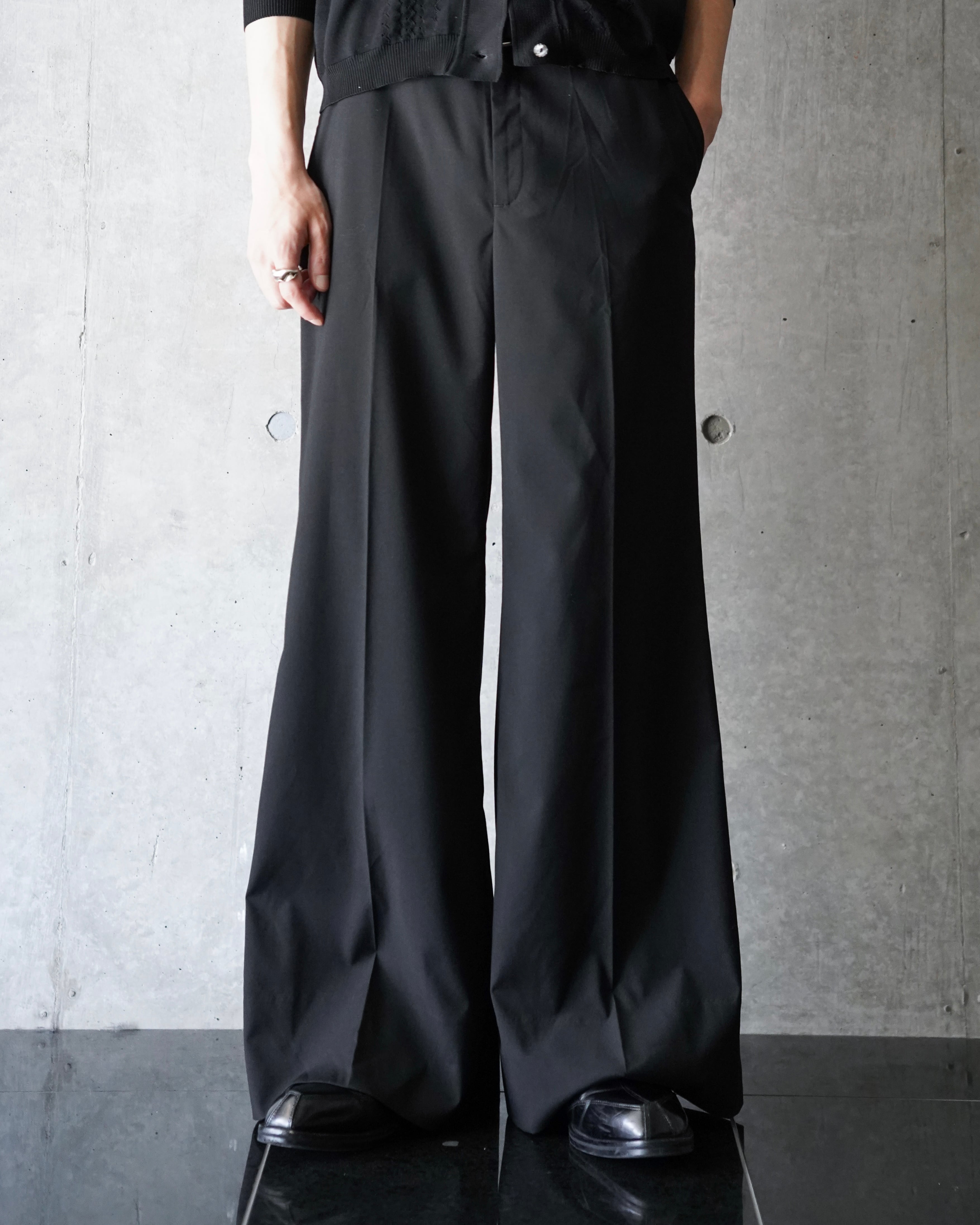 パンツ HYPE KYOTO gear tech flare trousers y2k HYPE KYOTO gear tech flare trousers y2k