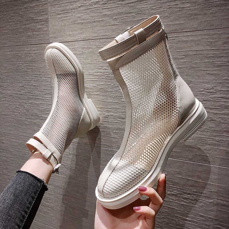 ブーツサマーレッドスリーブ 靴 シューズ 夏物 フェイクシューズ67841979469