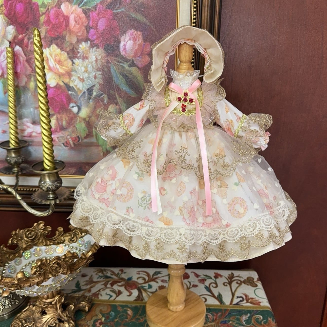 DD,SD,MDD,MSD,幼SDサイズ お姫様ドレス ドール服 アウトフィット