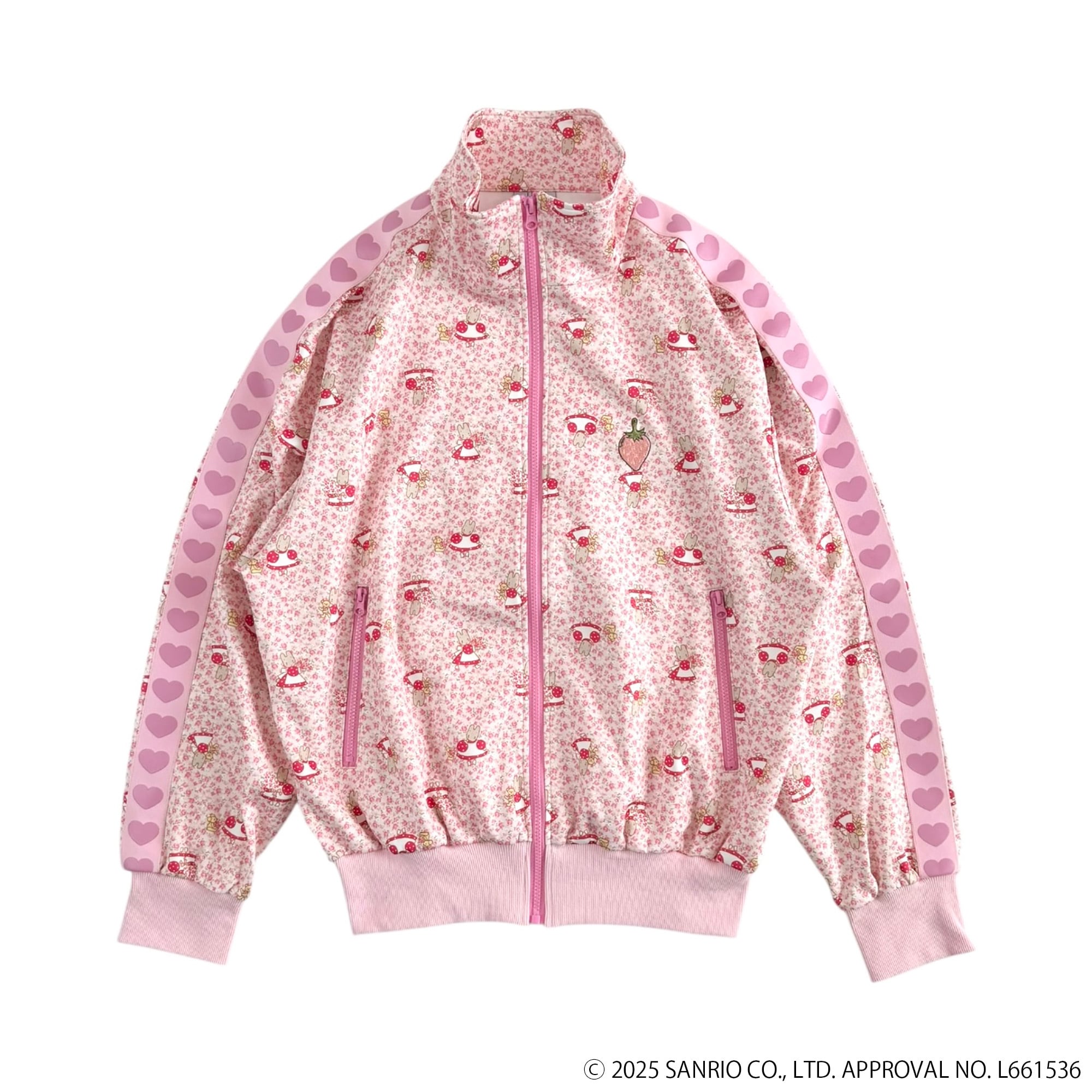 マロンクリーム トラックジャケット