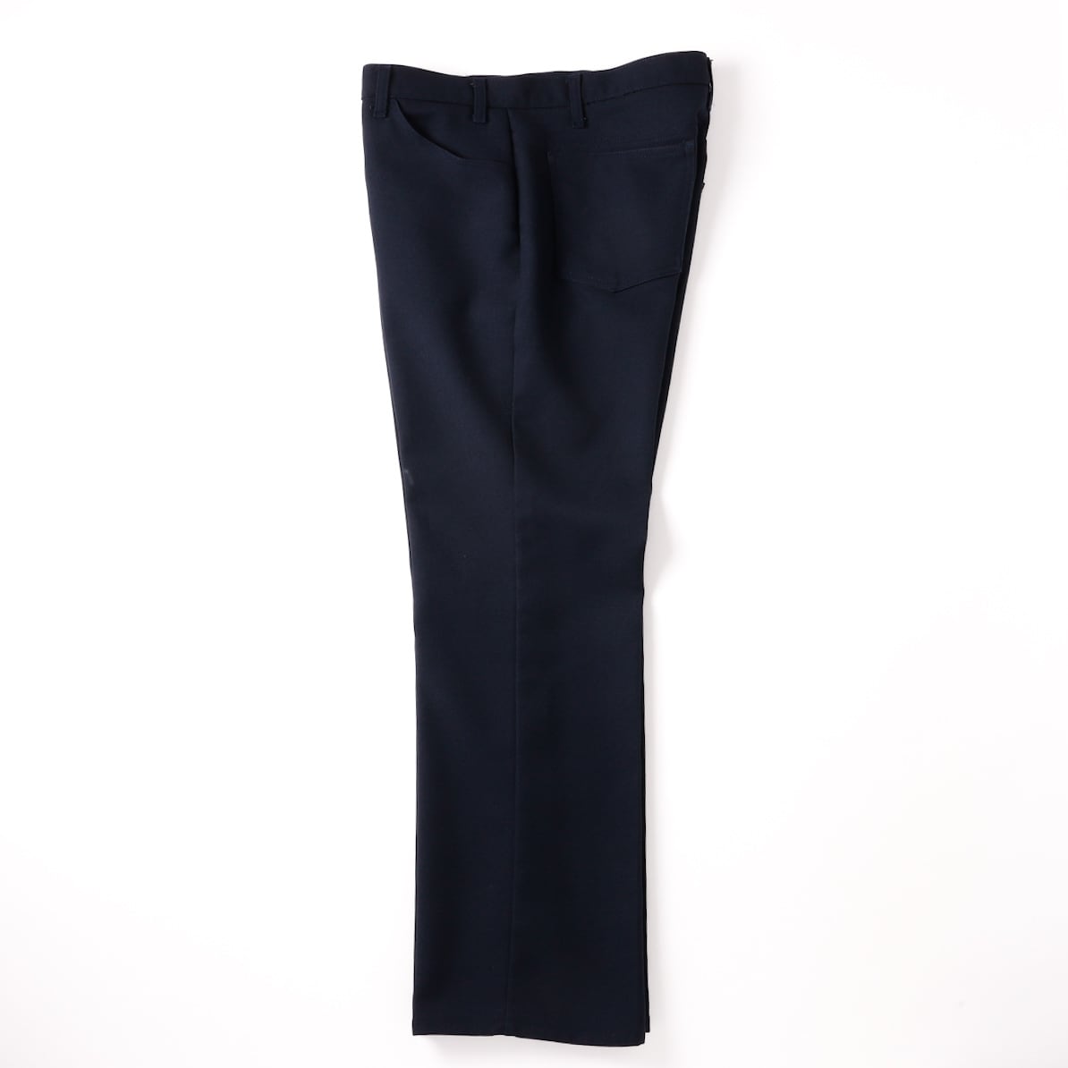 希少 ヴィンテージ 90s ウエスタンスラックス ワイド 古着 ネイビーブラック 極美品】90s Levis special vintage slacks pants W36 navy made in