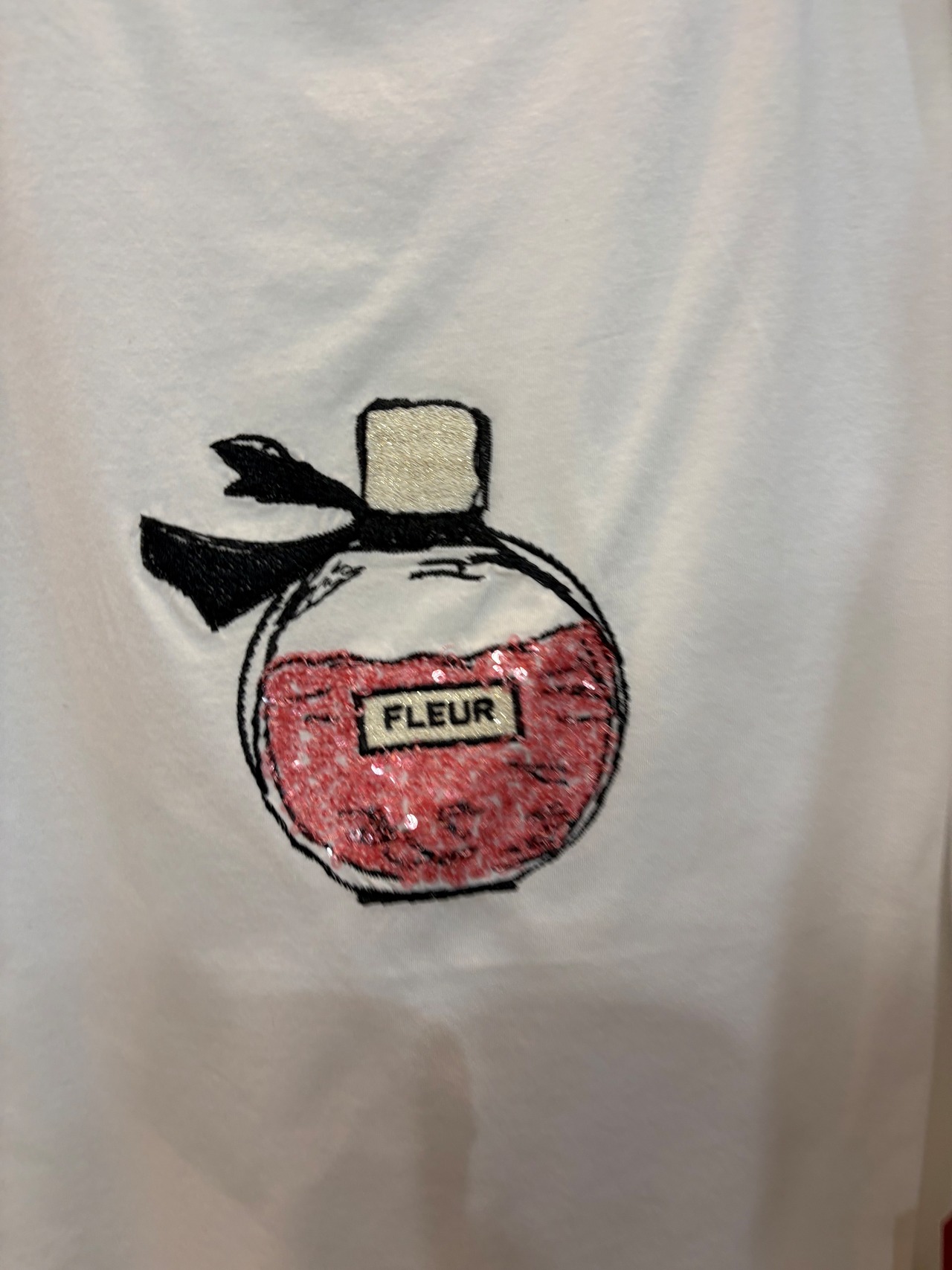 ラドアッシュ　香水スパンコールTシャツ　62-1903