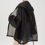 Hooded sheer cardigan (ME448)