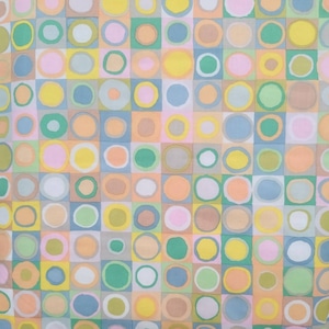 8/21発売！USAコットン Kaffe Fassett（布幅X50cm単位カット）Tiddlywinks（ティドリーウィンクス）PWGP171.PASTEL