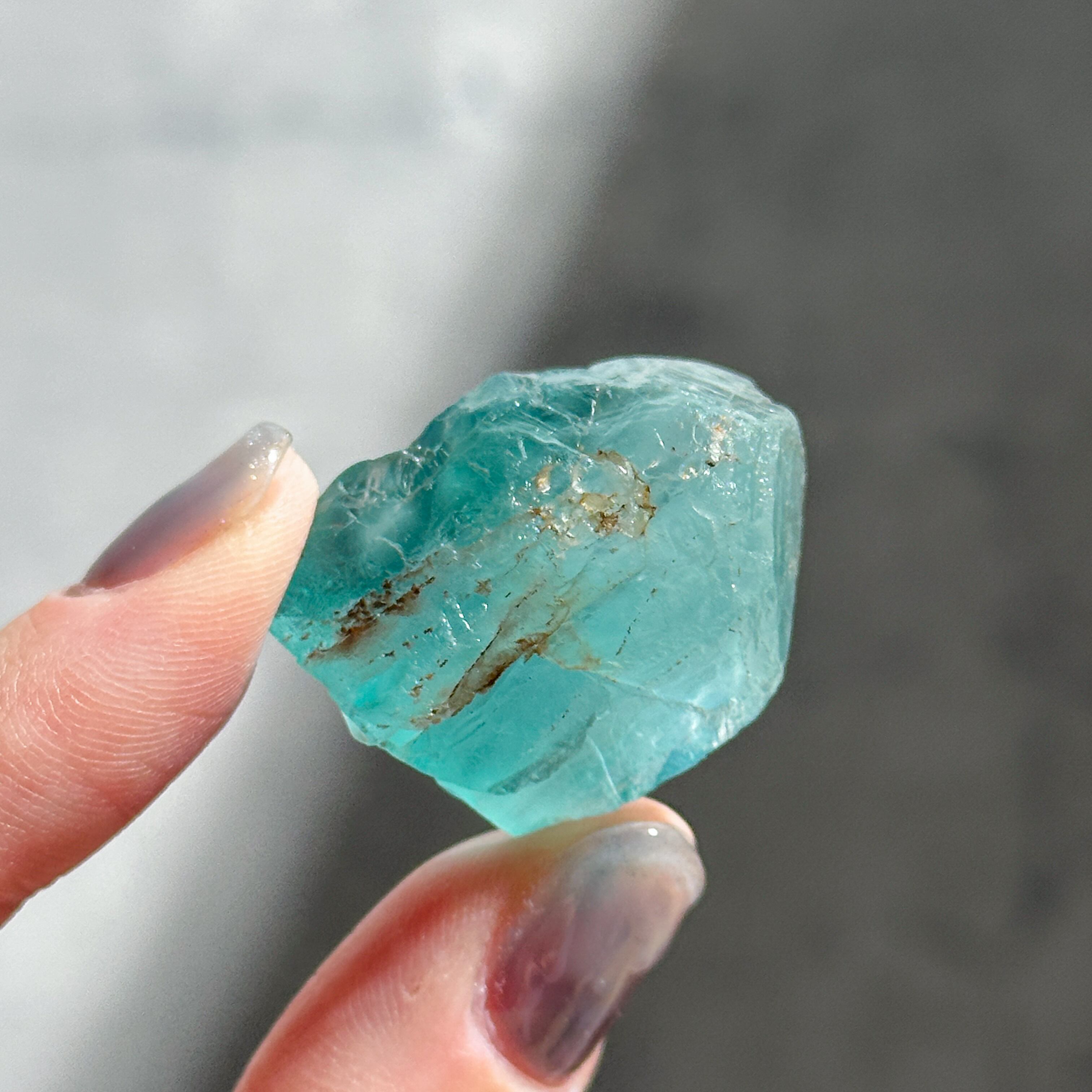 グリーン・ブルーフローライト 原石31◇ Green・Blue Fluorite
